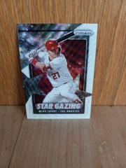 Mike Trout [White Wave Prizm] #SG-1 Baseball Cards 2020 Panini Prizm Star Gazing Prices