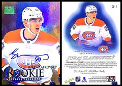 Juraj Slafkovsky [Blue Autograph] #PP-1 Hockey Cards 2022 Skybox Metal Universe Premium Prospects Prices