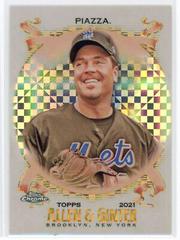 Mike Piazza [Xfractor] #3 Baseball Cards 2021 Topps Allen & Ginter Chrome Prices