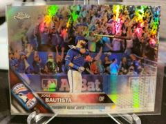Jose Bautista [Blue Refractor] #191 Baseball Cards 2016 Topps Chrome Prices