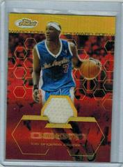 Lamar Odom Jersey Gold Refractor Basketball Cards 2002 Finest Prices