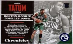 Jayson Tatum [Blue] Basketball Cards 2017 Panini Chronicles Prices