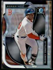 Rusney Castillo [Haze Refractor] Baseball Cards 2015 Bowman Chrome Series Next Die-Cuts Prices