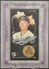 Bo Naylor [X Silver] Baseball Cards 2023 Topps Allen & Ginter Mini Framed Autographs Prices