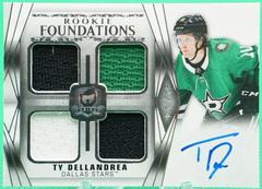 Ty Dellandrea [Autograph] #F-TD Hockey Cards 2020 Upper Deck The Cup Foundations Quad Jersey Prices