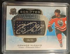 Connor McDavid #SS-CM Hockey Cards 2021 Upper Deck The Cup Scripted Swatches Auto Patch Prices