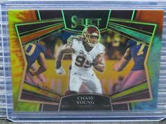 Chase Young [Tie Dye] Football Cards 2021 Panini Select Snapshots Prices