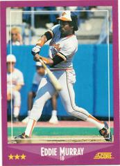 Eddie Murray #18 Baseball Cards 1988 Score Prices