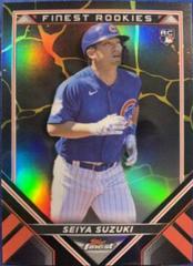 Seiya Suzuki [Gold] Baseball Cards 2022 Topps Finest Rookies Design Variation Prices