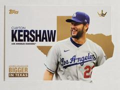 Clayton Kershaw Baseball Cards 2022 Topps X Bobby Witt Jr. Crown Bigger in Texas Die Cut Prices