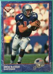 Drew Bledsoe #262 Football Cards 1993 Collector's Edge Prices