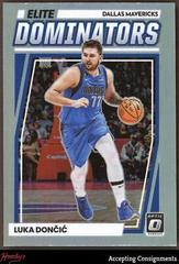 Luka Doncic [Holo] #4 Basketball Cards 2022 Panini Donruss Optic Elite Dominators Prices