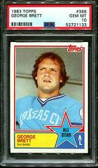 George Brett Baseball Cards 1983 Topps Prices