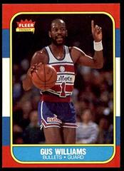 Gus Williams Basketball Cards 1986 Fleer Prices