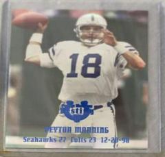 Peyton Manning #PM15 Football Cards 2000 Collector's Edge Peyton Manning Destiny Prices