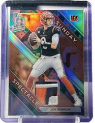 Joe Burrow [Psychedelic] #5 Football Cards 2023 Panini Spectra Sunday Spectacle Prices