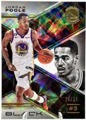 Jordan Poole [Gold] #19 Basketball Cards 2022 Panini Black Prices