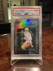 Justin Herbert [Green] #LS-JH Football Cards 2021 Panini Illusions Limelight Signatures Prices