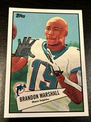Brandon Marshall #52B-11 Football Cards 2010 Topps 1952 Bowman Prices
