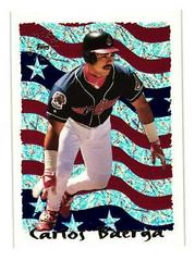 Carlos Baerga Baseball Cards 1995 Topps Cyberstats Season Review Prices
