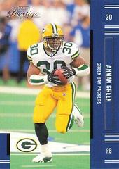 Ahman Green [Xtra Points Green] #48 Football Cards 2005 Playoff Prestige Prices