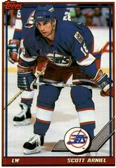 Scott Arniel Hockey Cards 1991 Topps Prices