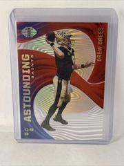 Drew Brees [Red] #A12 Football Cards 2020 Panini Illusions Astounding Prices