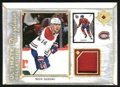 Nick Suzuki Hockey Cards 2021 Ultimate Collection Display Jersey Prices