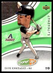 Luis Gonzalez Baseball Cards 2004 Upper Deck Power Up Prices