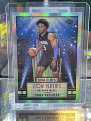 Paolo Banchero [Holo] Basketball Cards 2022 Panini Hoops Now Playing Prices