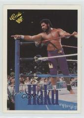 Haku #35 Wrestling Cards 1990 Classic WWF Prices