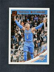 Russell Westbrook #107 Basketball Cards 2018 Panini Donruss Prices