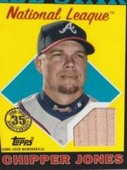 Chipper Jones [Black] #88ASR-CJ Baseball Cards 2023 Topps 1988 All Star Relics Prices