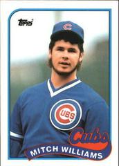 Mitch Williams #130T Baseball Cards 1989 Topps Traded Tiffany Prices