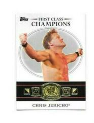 Chris Jericho #12 Wrestling Cards 2012 Topps WWE First Class Champions Prices