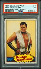 Brutus Beefcake Wrestling Cards 1986 Scanlens WWF Prices