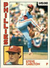 Steve Carlton #214 Baseball Cards 1984 O Pee Chee Prices