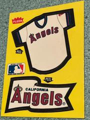 Angels “Jersey, Pennant Sticker” Baseball Cards 1985 Fleer Stickers Prices