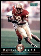 Warrick Dunn #276 Football Cards 1997 Pro Line Prices