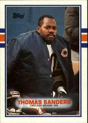 Thomas Sanders #68 Football Cards 1989 Topps Prices