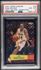 Kobe Bryant [1957 Xfractor] #24 Basketball Cards 2007 Topps Chrome Prices