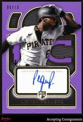 Liover Peguero [Purple] Baseball Cards 2023 Topps Definitive Rookie Autographs Collection Prices