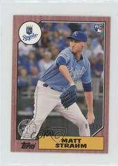 Matt Strahm [Red] #87-129 Baseball Cards 2017 Topps 1987 Prices