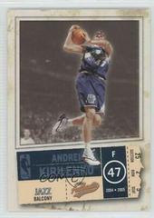 Andrei Kirilenko Basketball Cards 2004 Fleer Authentix Prices