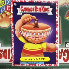 Rotate Nate [Red] #8a Garbage Pail Kids at Play Prices