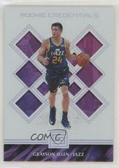 Grayson Allen Basketball Cards 2018 Panini Status Rookie Credentials Prices