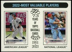 Aaron Judge Paul Goldschmidt [White Border] #212 Baseball Cards 2024 Topps Heritage Prices