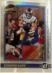 Cooper Kupp [Holo] #H-CK Football Cards 2022 Panini Donruss Highlights Prices