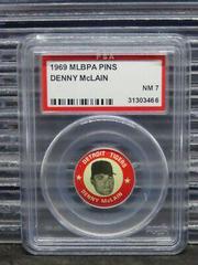 Denny McLain Baseball Cards 1969 MLBPA Pins Prices