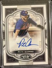 Pete Alonso [Silver Ink] Baseball Cards 2023 Topps Tier One Next Level Autographs Prices